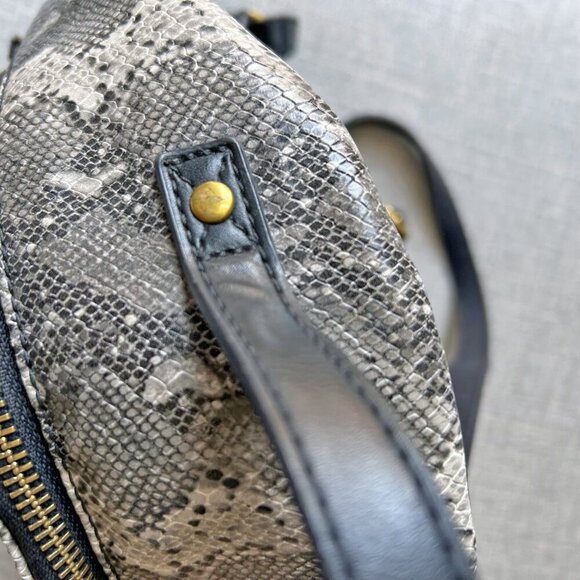 Fossil Felicity Faux Leather Backpack Python Snake print - Picture 6 of 12